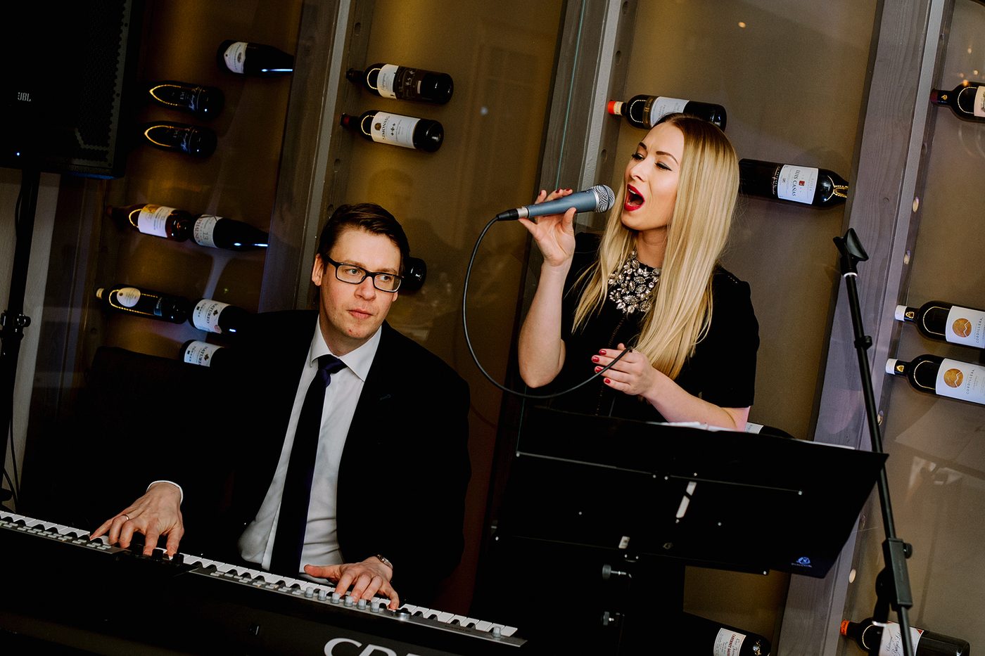 Helena Mäe duo — vokaal ja klaver pulmaõhtusöögil